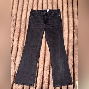 H&M Denim High Waist Bootcut Slim Fit jeans